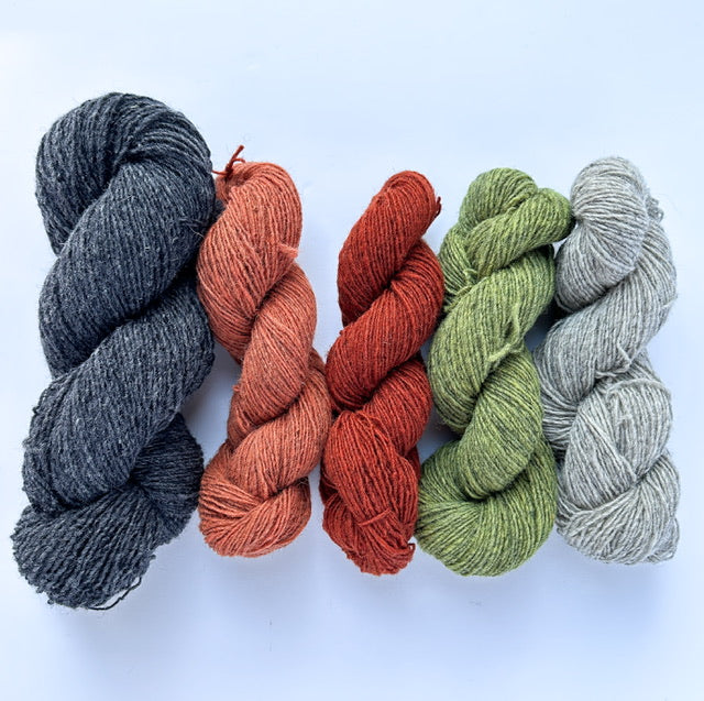 Lunenburg Pullover yarn set | Flora Adora Fibers